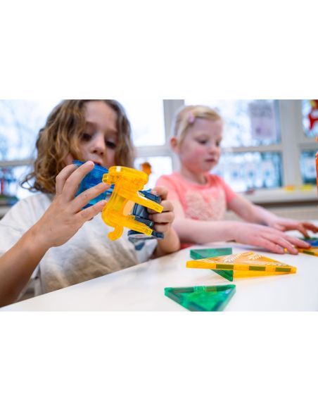 Tuiles magnétiques Safari MagGenius — 38 pièces | Animaux interchangeables & imprimés