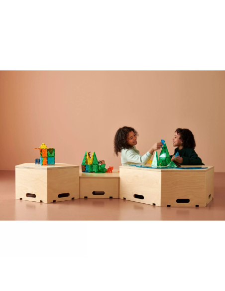 Jeu magnétique animaux Jungle MagGenius | 38 pièces