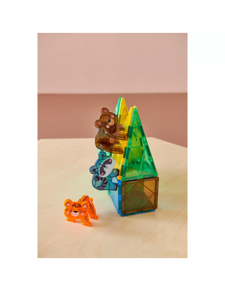 Jeu magnétique animaux Jungle MagGenius | 38 pièces
