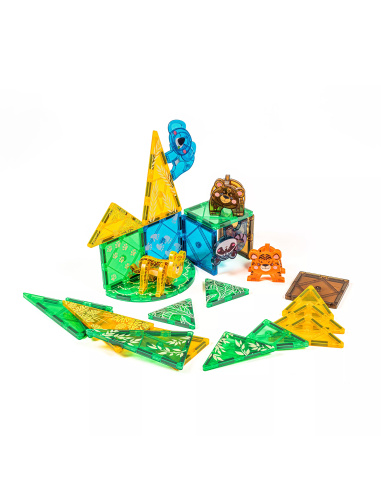 Jeu magnétique animaux Jungle MagGenius | 38 pièces