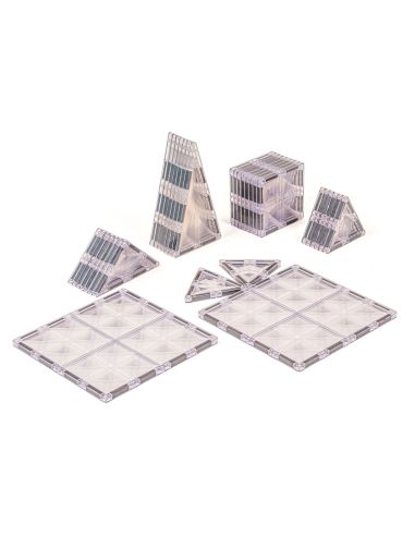 Tuiles magnétiques transparentes Crystal | MagGenius