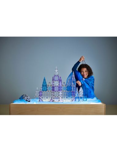 Tuiles magnétiques Sapphire 100 pcs | Bleu saphir MagGenius