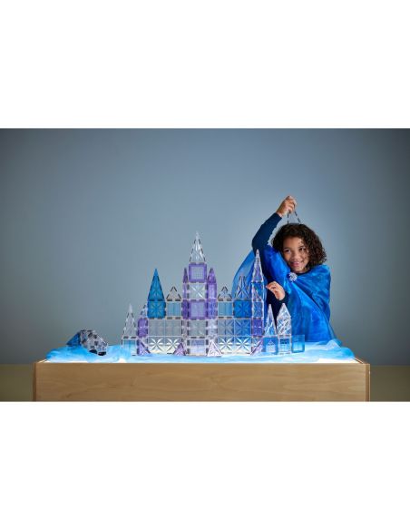 Tuiles magnétiques Sapphire 100 pcs | Bleu saphir MagGenius