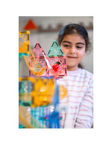 Circuit de billes magnétique MagGenius | 91 pièces