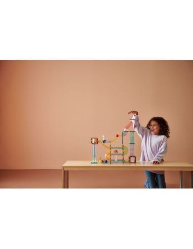 Circuit de billes magnétique MagGenius | 91 pièces