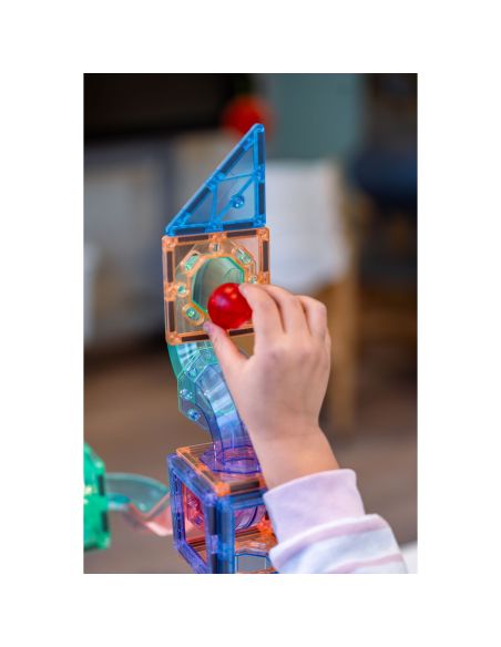 Circuit de billes magnétique MagGenius | 91 pièces