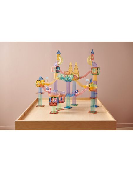 Grand circuit de billes MagGenius 189 pcs | Tourbillons