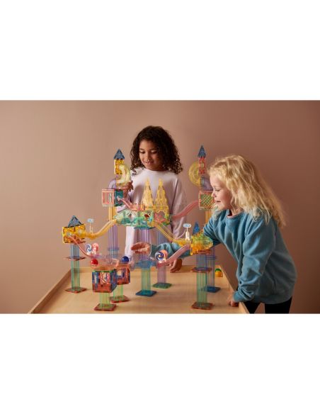 Grand circuit de billes MagGenius 189 pcs | Tourbillons