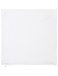 Housse coussin coton blanc à broder | 40 × 40 cm cadeau
