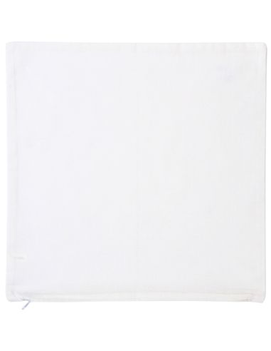 Housse coussin coton blanc à broder | 40 × 40 cm cadeau