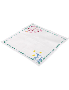 Carré tissu coton à broder 30×30 cm | Vendu à la pièce 2