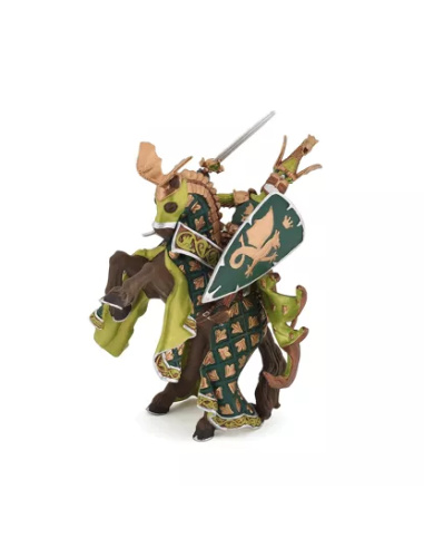 Cheval Maître Armes Cimier Dragon Papo 39923 | Médiéval