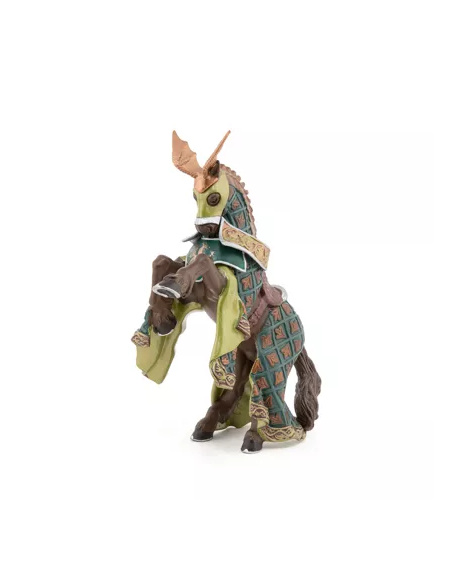 Cheval Maître Armes Cimier Dragon Papo 39923 | Médiéval
