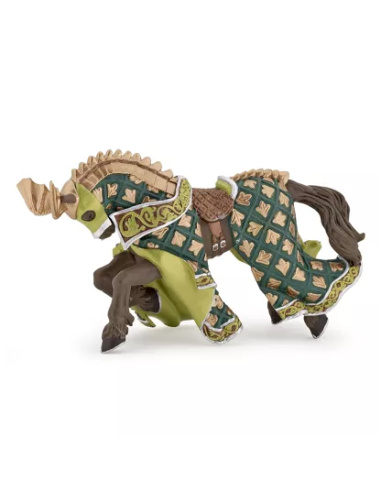 Cheval Maître Armes Cimier Dragon Papo 39923 | Médiéval
