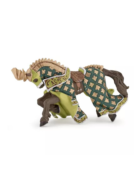Cheval Maître Armes Cimier Dragon Papo 39923 | Médiéval