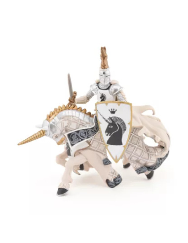 Maître des Armes Cimier Licorne Papo 39915 | Médiéval