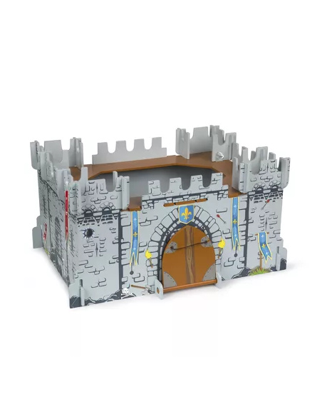 Mon Premier Château fort — pont-levis, 25 stickers, bois 60006