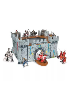 Mon Premier Château fort — pont-levis, 25 stickers, bois 60006