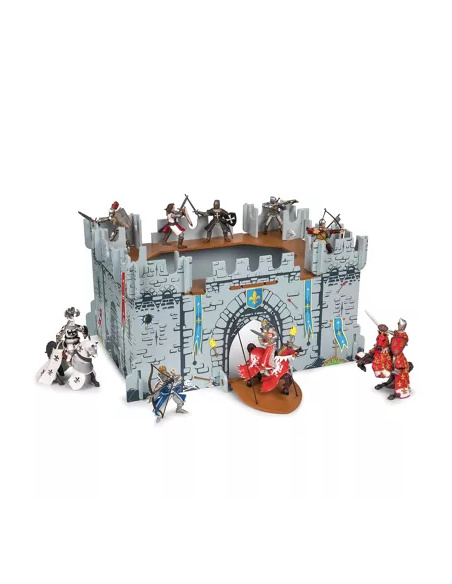 Mon Premier Château fort — pont-levis, 25 stickers, bois 60006