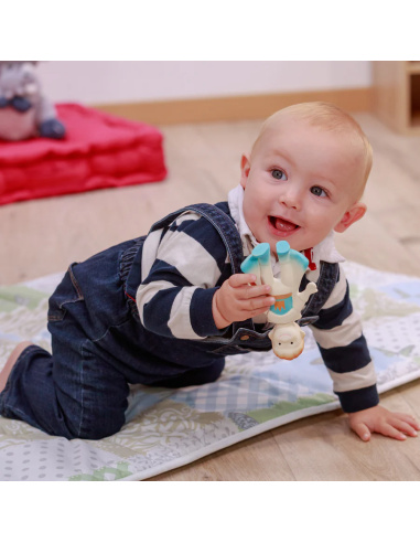 Léo Papo Baby 35000 — Caoutchouc 100% naturel première figurine d'éveil bébé