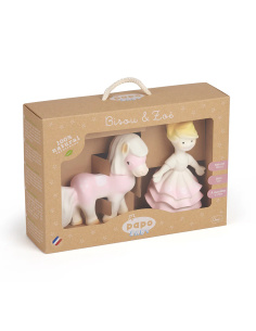 Coffret fille 1er âge Papo Baby 35006 — jouet bébé doux, sûr, coloré