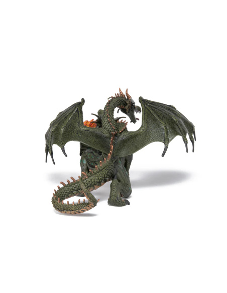 Figurine fantastique Dragon deux têtes Papo — Médiéval Fantastique
