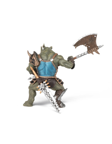 Mutant rhinocéros Papo 38946 — figurine chevalier médiévale à