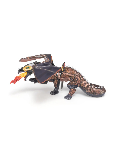 Dragon des ténèbres Papo 38958 — figurine fantastique, Le Médiéval