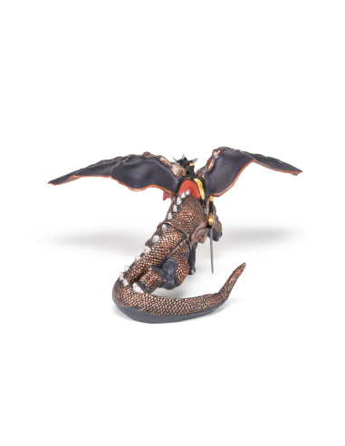 Dragon des ténèbres Papo 38958 — figurine fantastique, Le Médiéval