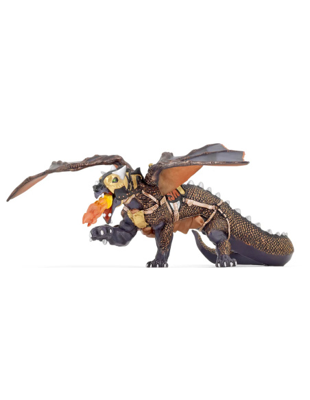 Dragon des ténèbres Papo 38958 — figurine fantastique, Le Médiéval