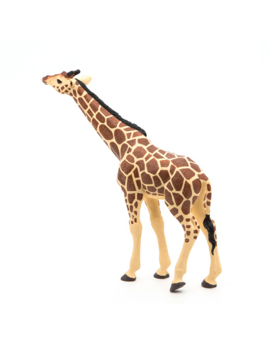 Girafe tête levée Papo — figurine animale réaliste, La Vie Sauvage