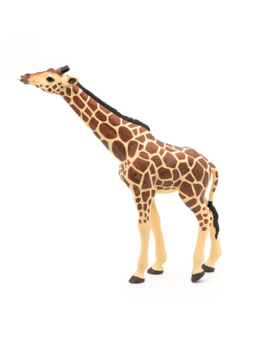 Girafe tête levée Papo — figurine animale réaliste, La Vie Sauvage