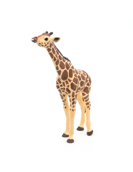 Girafe tête levée Papo — figurine animale réaliste, La Vie Sauvage