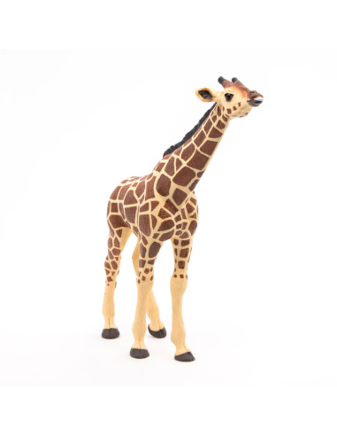 Girafe tête levée Papo — figurine animale réaliste, La Vie Sauvage