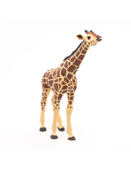 Girafe tête levée Papo — figurine animale réaliste, La Vie Sauvage