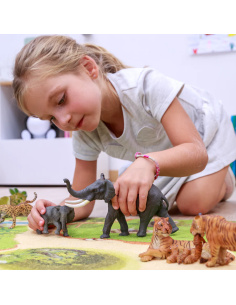 Éléphant Papo — figurine animale réaliste, La Vie Sauvage 50215 2