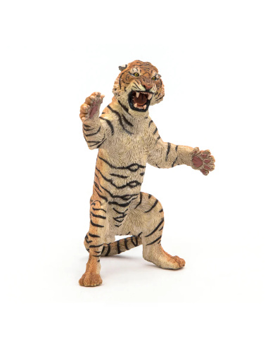 Figurine Tigre debout Papo 50208 — réaliste, éducatif, animaux de la