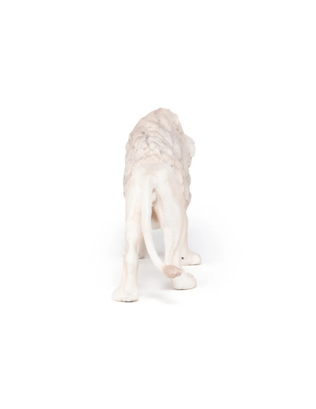 Grand lion blanc Papo 50185 — figurine de collection