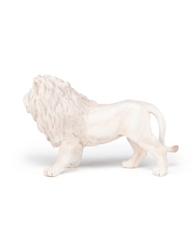 Grand lion blanc Papo 50185 — figurine de collection