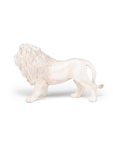 Grand lion blanc Papo 50185 — figurine de collection