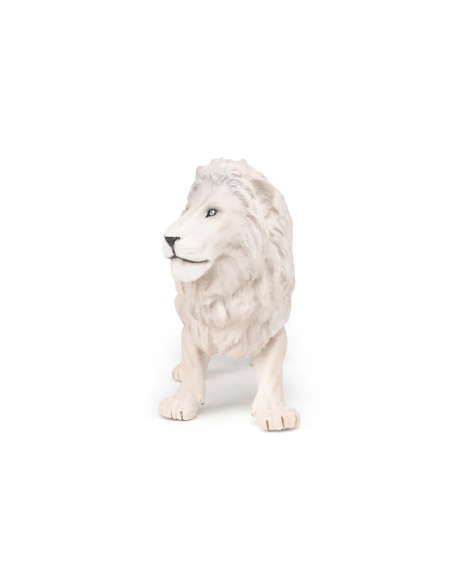 Grand lion blanc Papo 50185 — figurine de collection