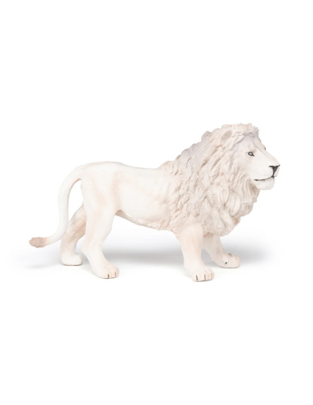 Grand lion blanc Papo 50185 — figurine de collection