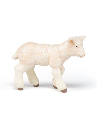 Agneau Papo 51047 — Figurine découverte de la ferme