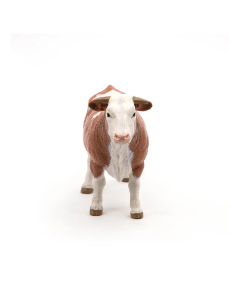 Taureau simmental Papo — figurine animale réaliste, La Vie à la Ferme