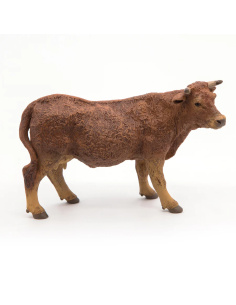 Vache limousine Papo 51131 — Figurine découverte de la ferme 2