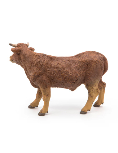 Vache limousine Papo 51131 — Figurine découverte de la ferme