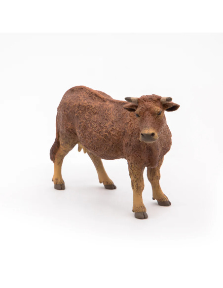 Vache limousine Papo 51131 — Figurine découverte de la ferme