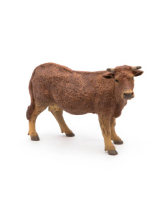 Vache limousine Papo 51131 — Figurine découverte de la ferme