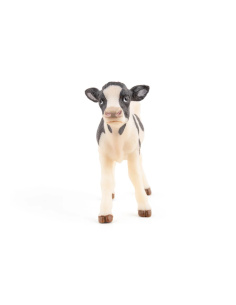 Veau noir et blanc Papo 51149 — figurine ferme éducative 2