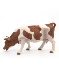 Figurine Vache simmental broutant Papo 51147 — réaliste, éducatif